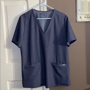Figs Casma Scrub Top